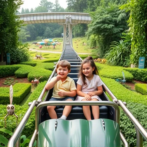 곤충생태원 핵심 즐길거리: 모노레일 타고 떠나는 신비의 세계