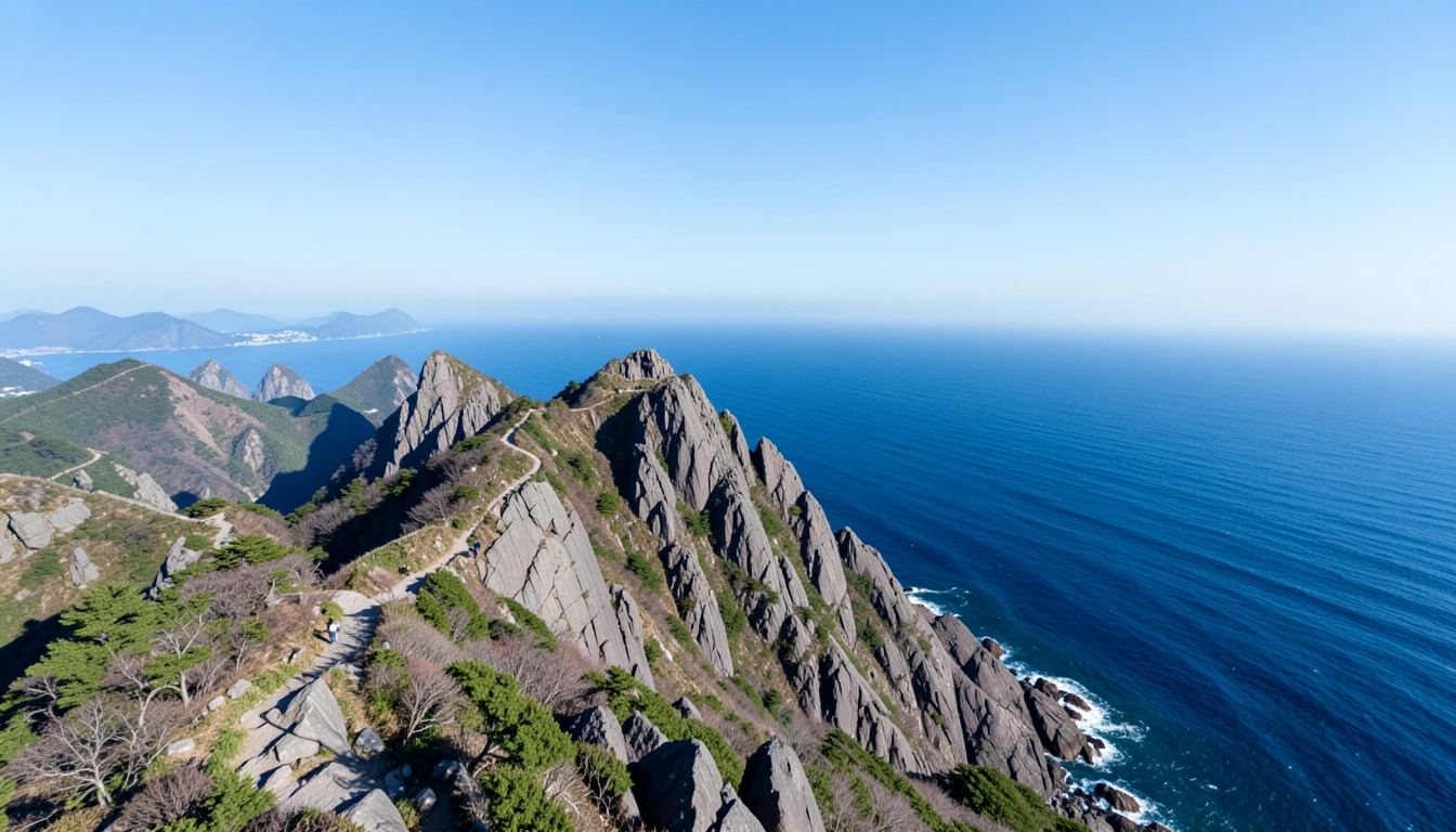 나에게 딱 맞는 거제 계룡산 코스 선택: 등산부터 모노레일까지