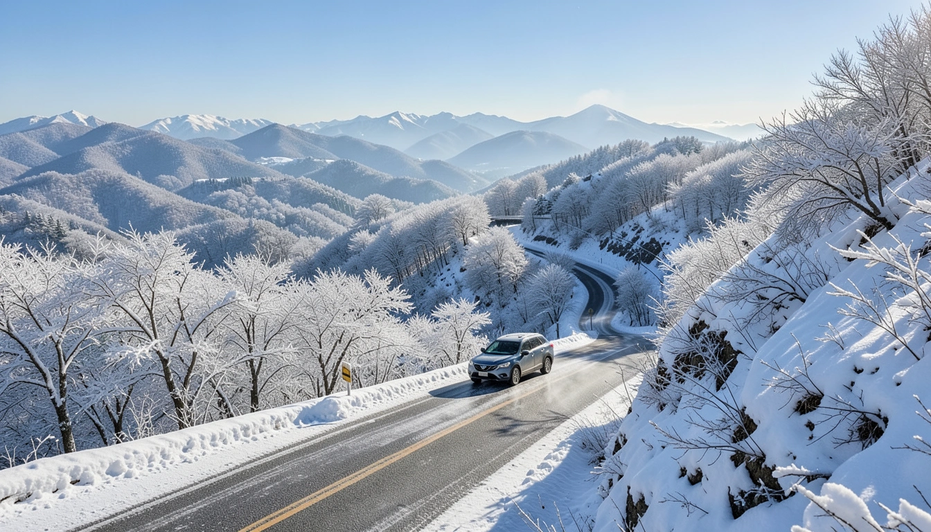 1100도로 눈길, 안전 운전 노하우와 필수 차량 용품 ❄️