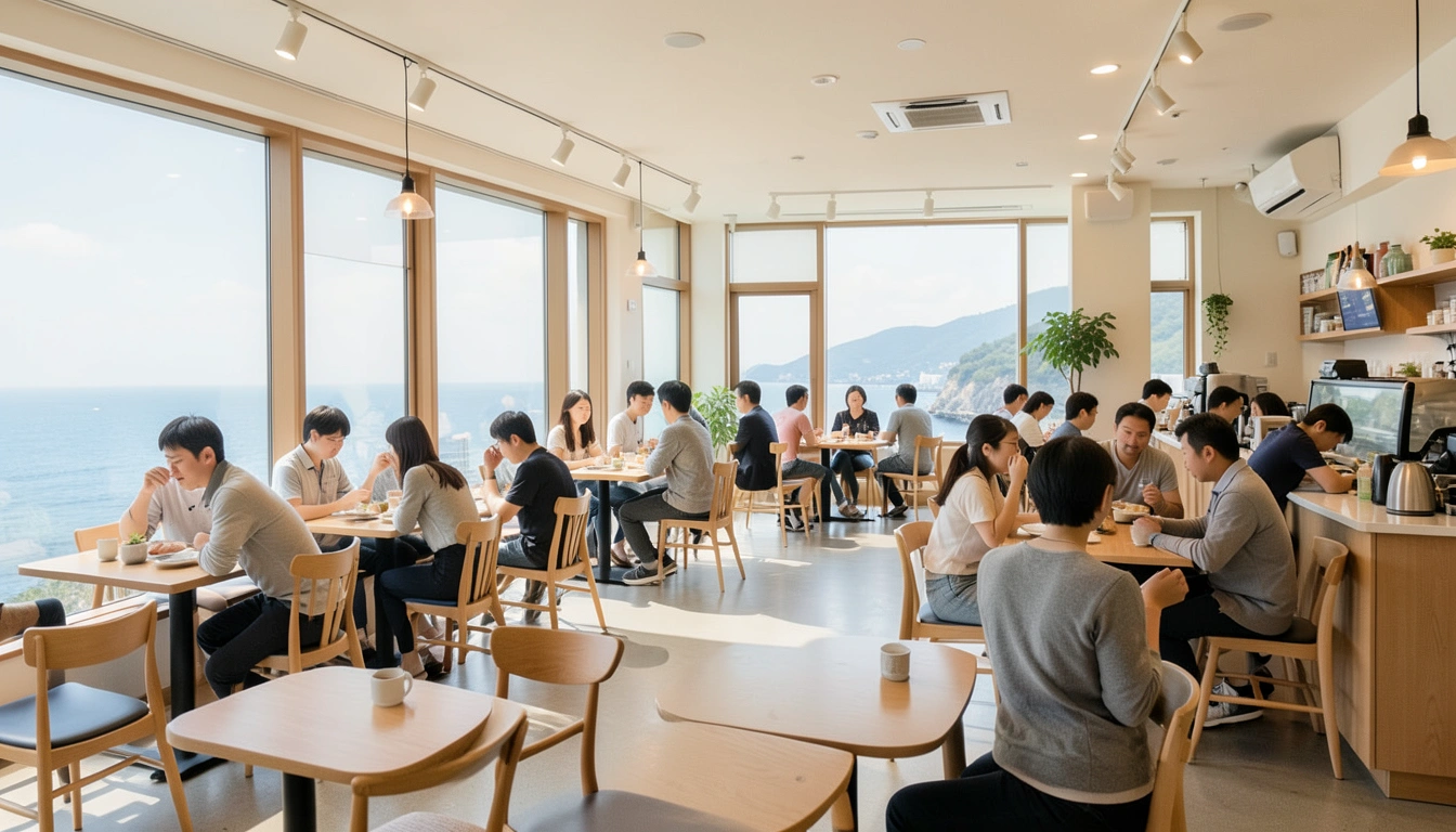 오이도 대형카페 선택 기준: 오션뷰, 베이커리, 주차, 키즈존 완벽 분석