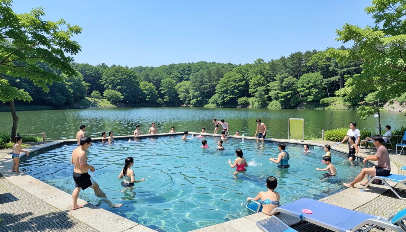 고복저수지 즐길 거리: 벚꽃길부터 야외 수영장까지 2025년 최신 정보