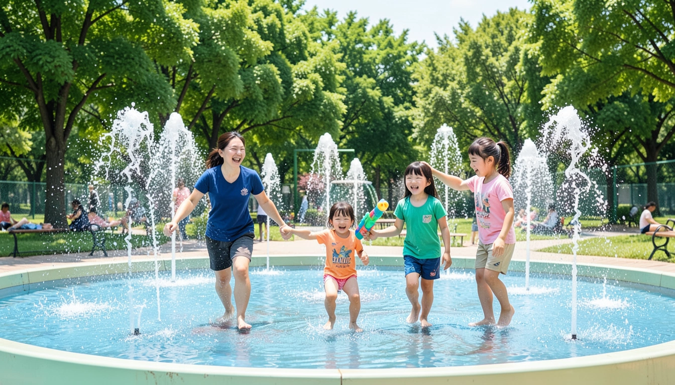용인 농촌테마파크 분수 물놀이, 똑똑하게 준비하는 법