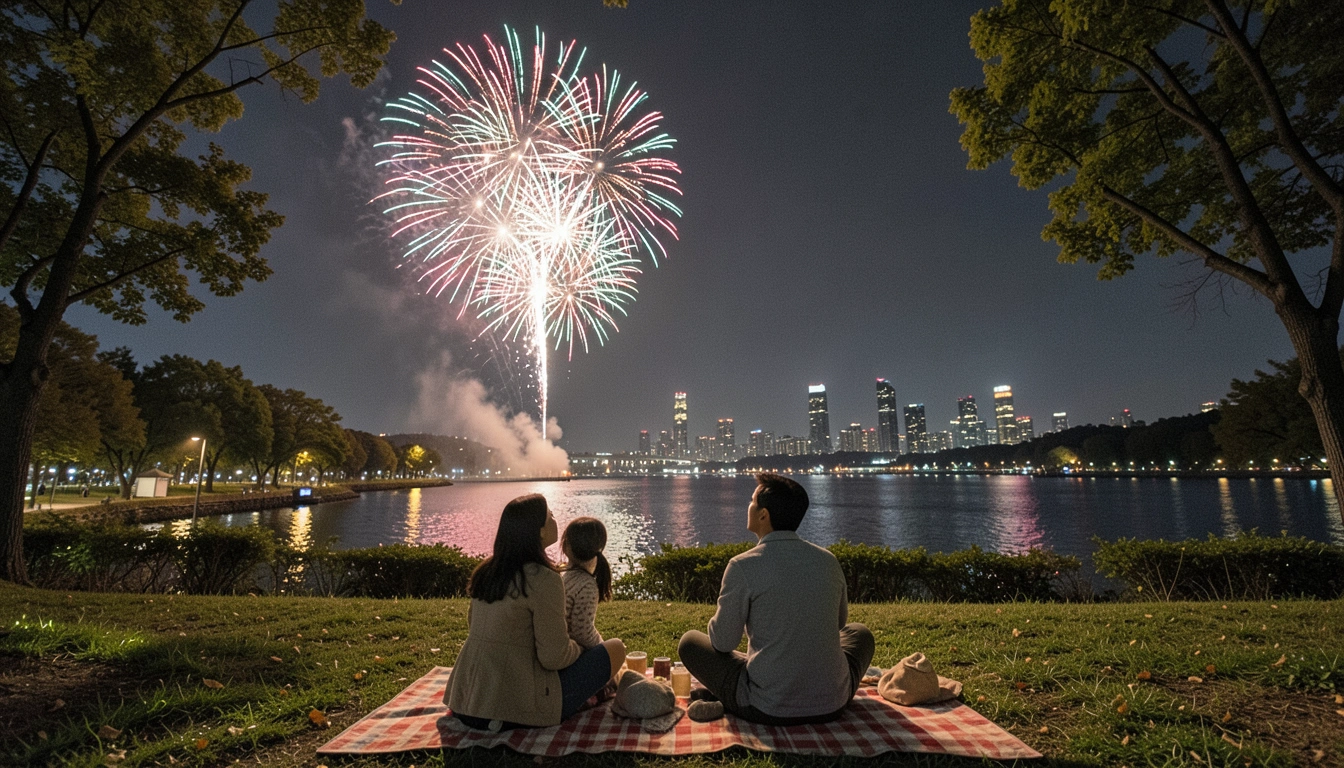 2025년 용산가족공원 불꽃 명당 완벽 가이드 🗺️