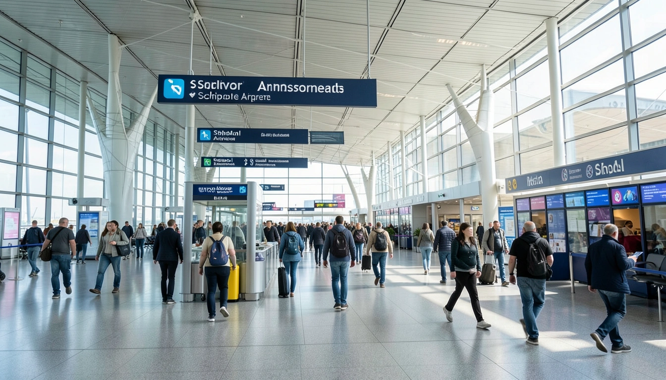 스키폴 공항 환승, 이젠 헤매지 마세요! (실전 환승 가이드)