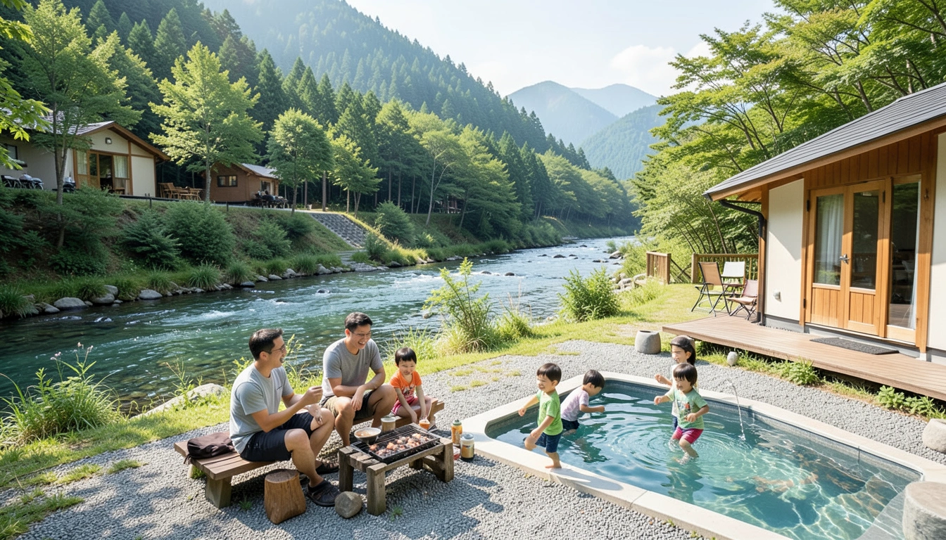아이와 함께라면? 수영장 vs 계곡, 테마별 글램핑 완벽 비교