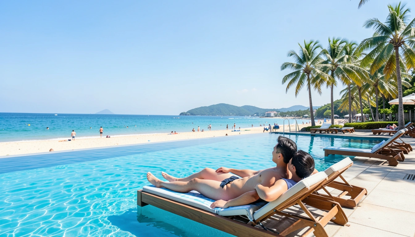 오션플레이 현장 200% 즐기기: 선베드 명당 & 시설 이용 꿀팁