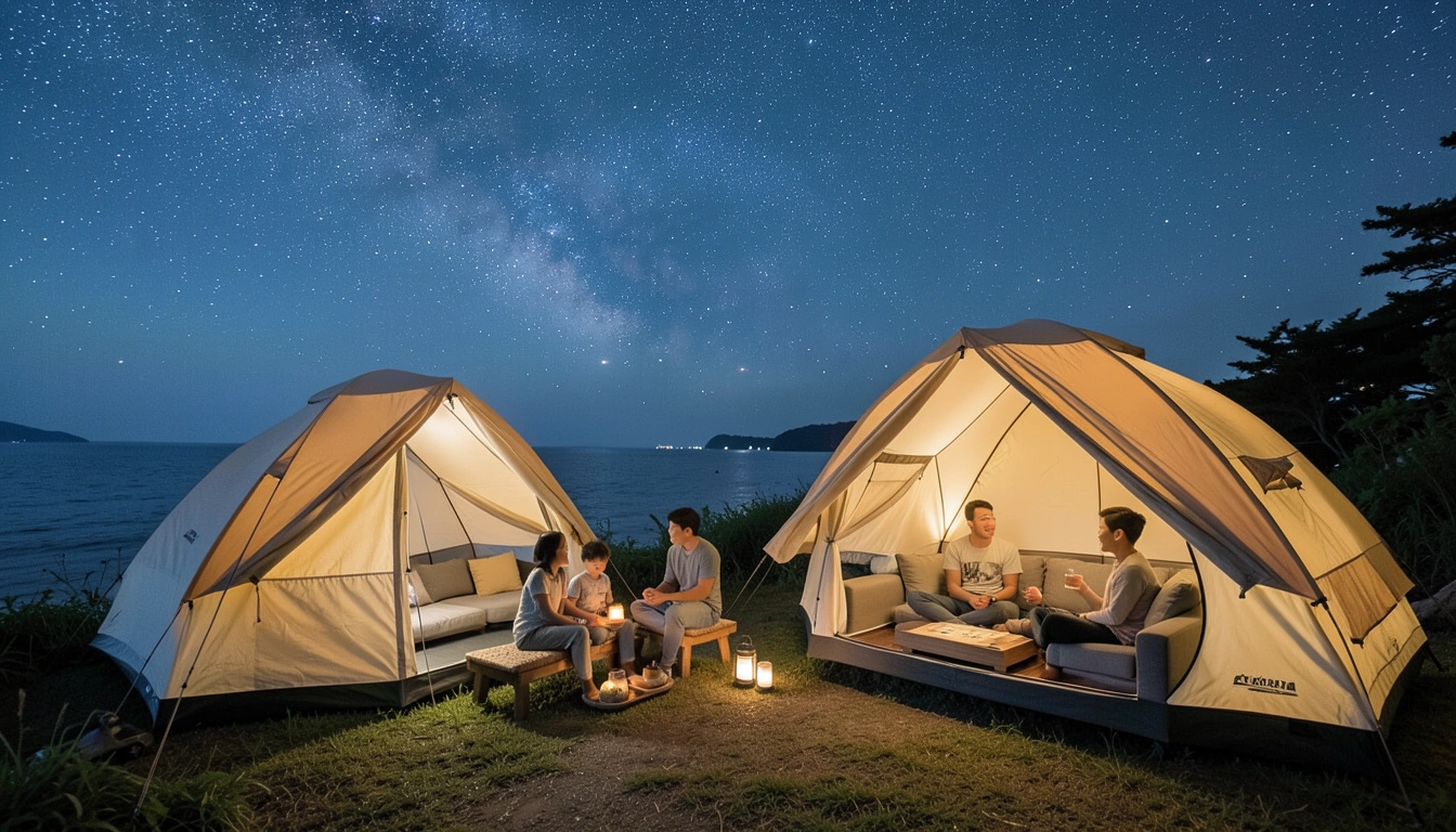 나만의 캠핑 스타일 찾기: 글램핑 vs 카라반 vs 오토캠핑