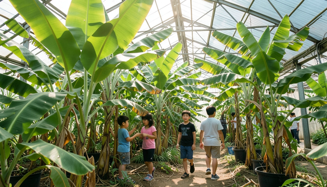 아이와 함께라면 놓칠 수 없는 함평 명소: 바나나생태나라 & 자연생태공원