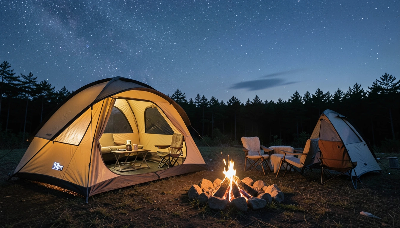 완벽한 화성 산들래 캠핑장 텐트 캠핑을 위한 장비와 노하우
