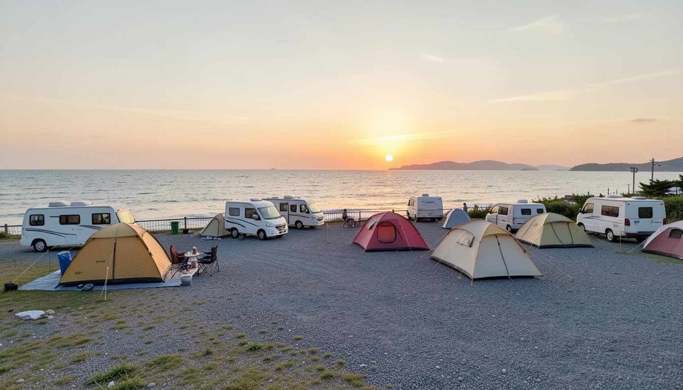 통영오토캠핑장 유형별 특징 및 선택 기준 비교
